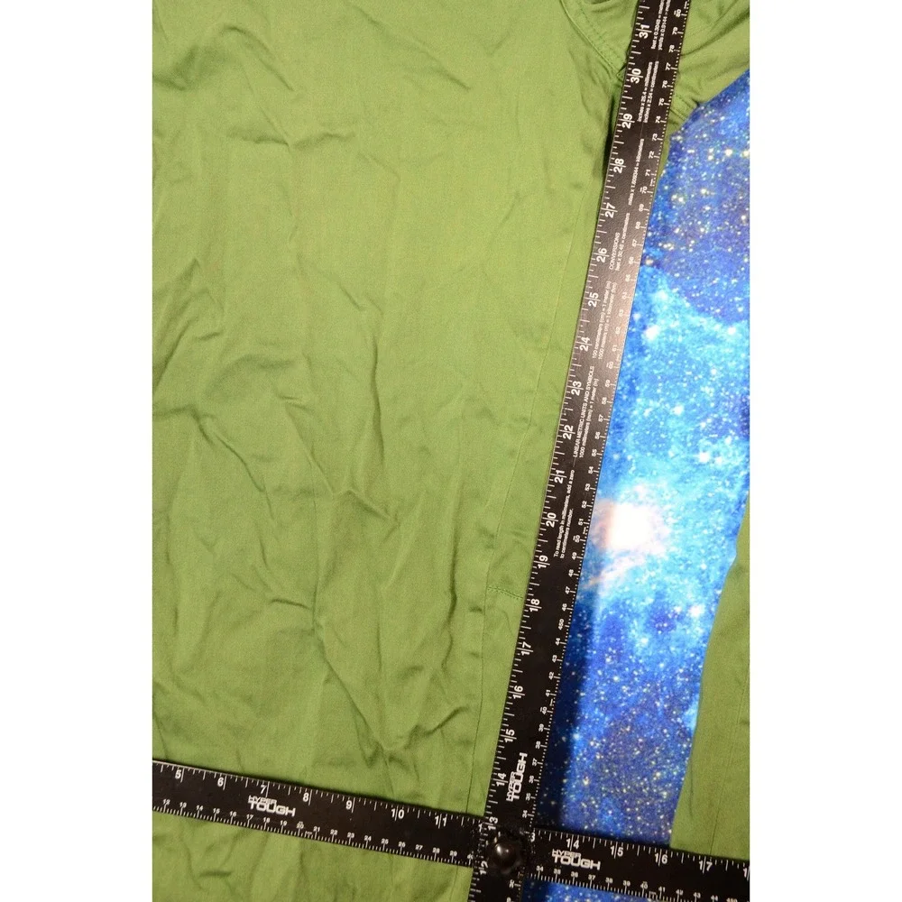 Dries Van Noten Pants Mens 54 Green Chino Cotton Button Fly Casual Belgium